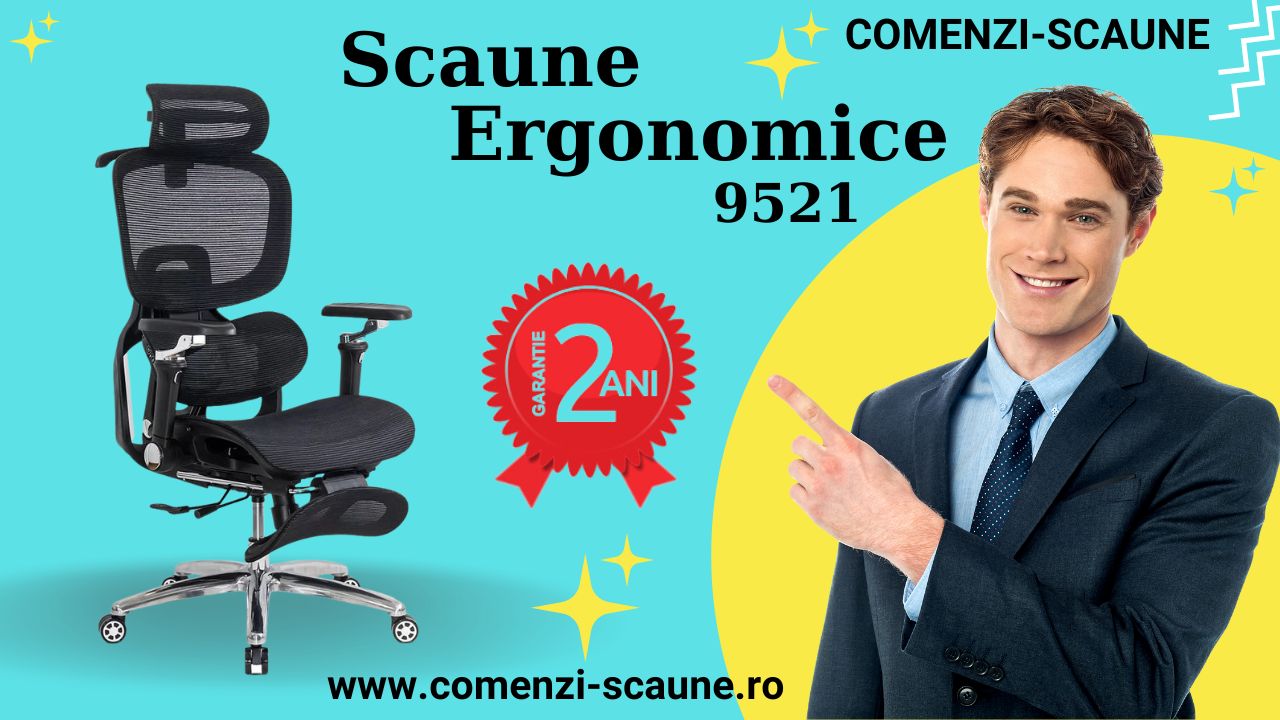 Scaune ergonomice, suport lombar, încălzire, masaj SYYT 9521